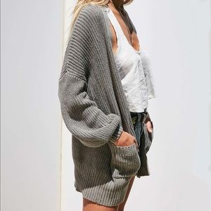 Urban Outfitters BDG Charlie Grey Dolman Cardigan